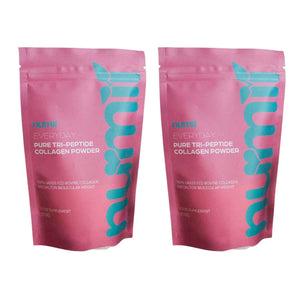 2 Pack -Nu-Mii EveryDay Pure Tri-Peptide Collagen Powder with 500 Dalton Molecular Weight - 100% Grass Fed Bovine Collagen - 100gm