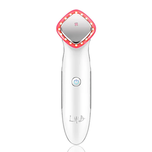 Lab Life Beauty Galvanic Iontophoresis Device with Red and Blue Light Therapy