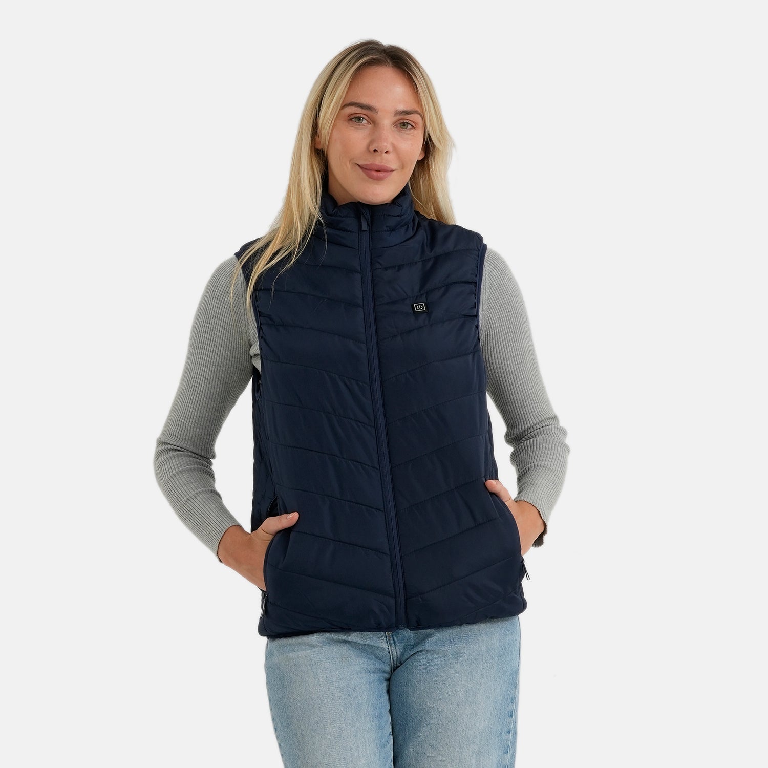 Valissiere Women’s 9-Zone Heated Gilet – Lightweight Sleeveless Thermal Vest for Outdoor