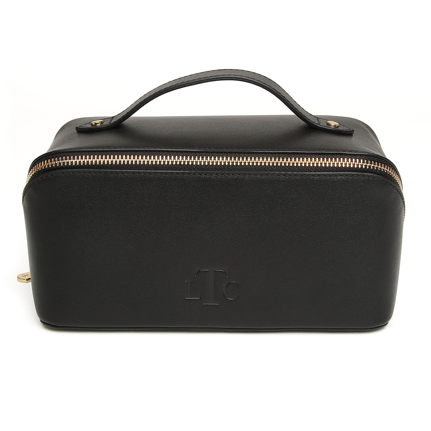 Alice Wheeler Leather Train Case