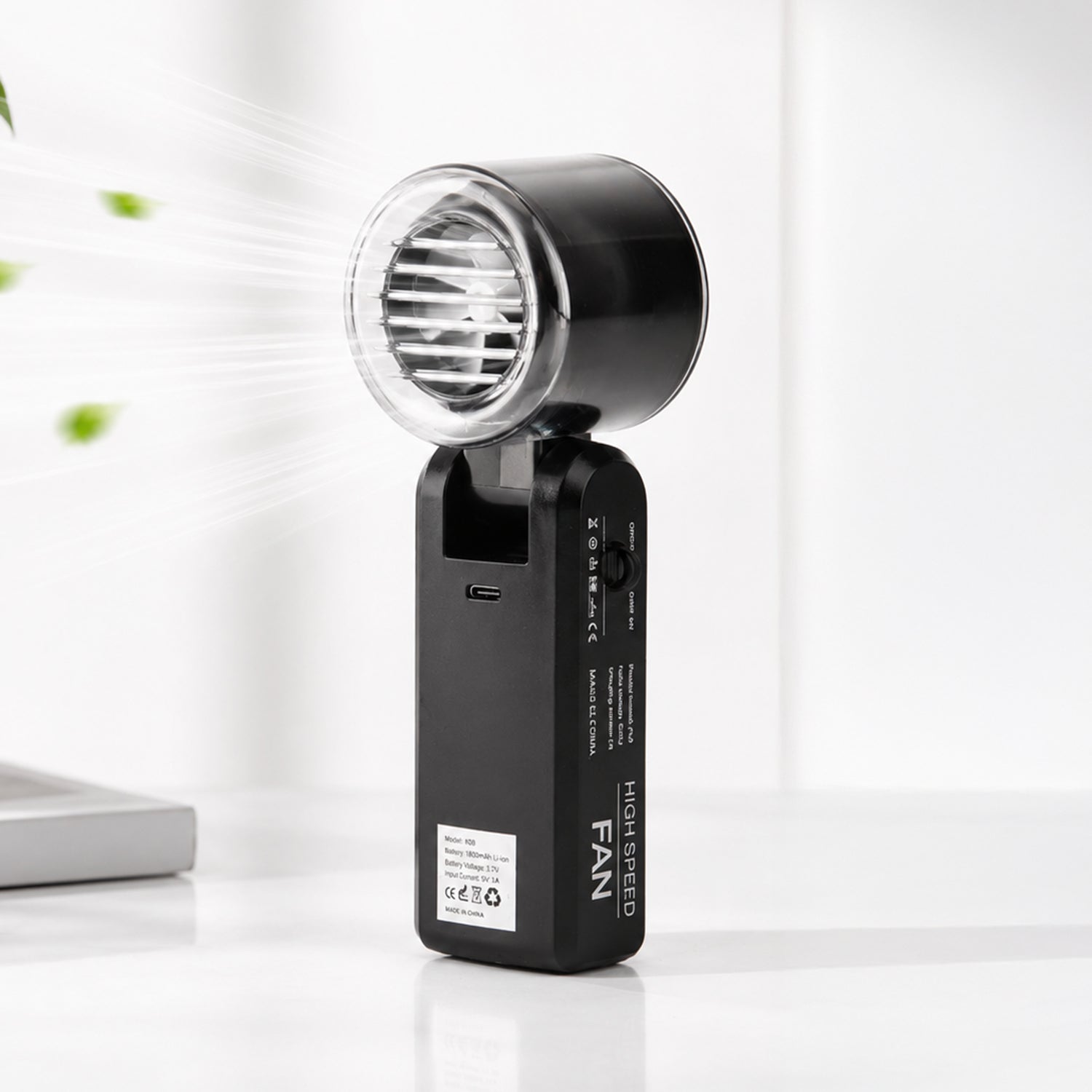 Bliss & Beyond Hand Held Fan with 3 Modes