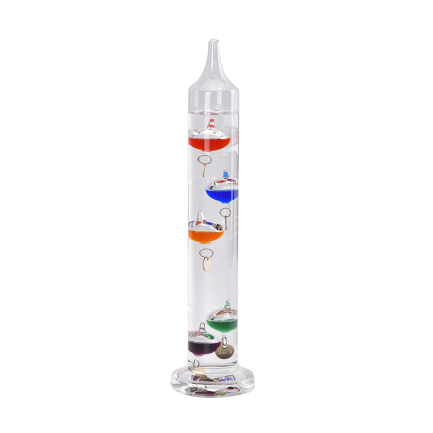Galileo Thermometer With Floating Balls (33 cm