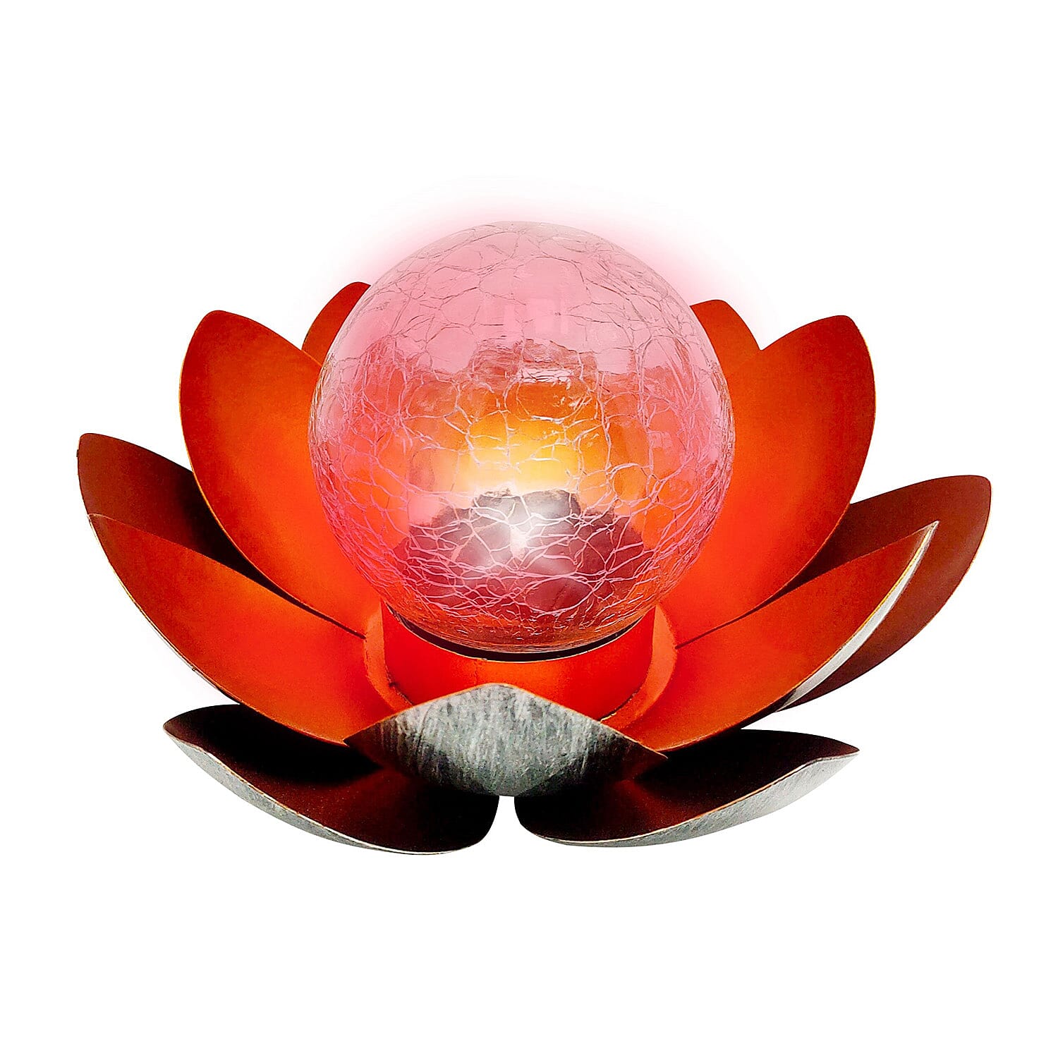 Waterproof RGB Solar Garden Lotus Flower LED Light – Decorative Outdoor Solar Lamp (8