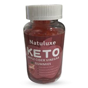 Natuluxe Keto Apple Cider Gummies - 60 Gummies (1 Month Supply)