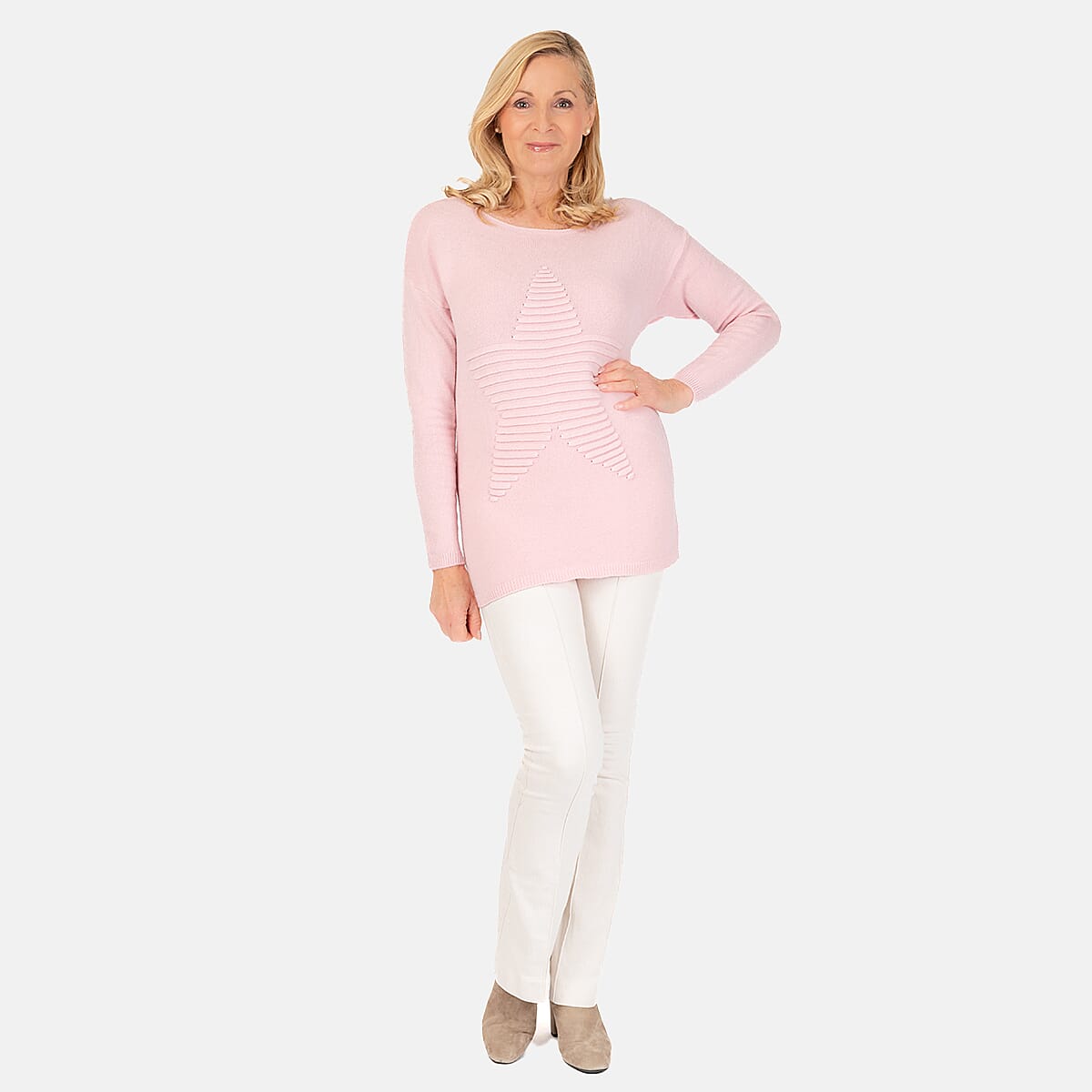Viscose Jumper - Coral