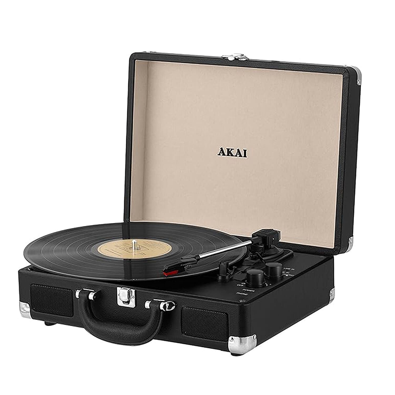 AKAI Retro Rechargeable Turntable (Plays- 33