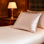 100% Mulberry Silk Pillowcase - Light Brown