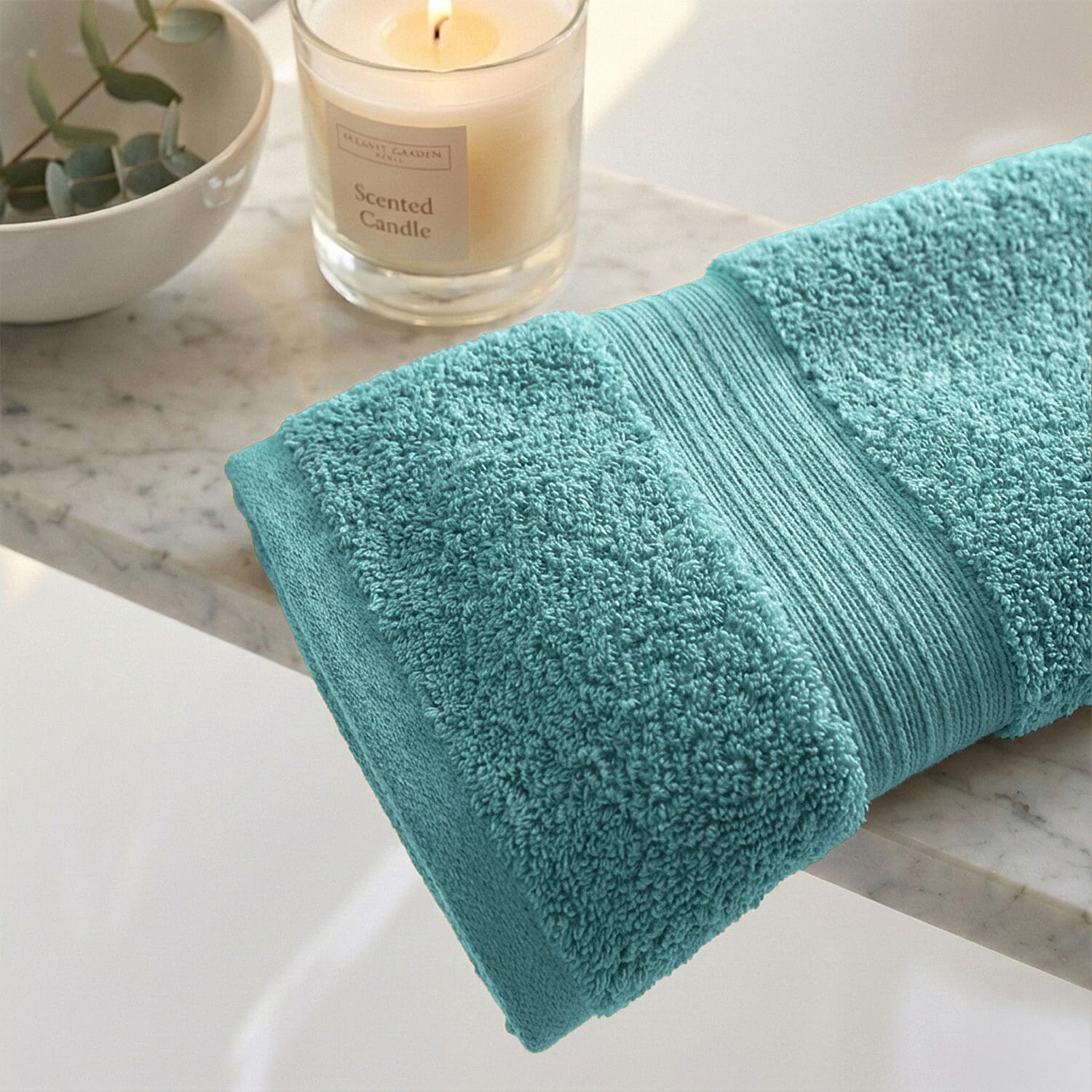 100% Organic Turkish Cotton Face Cloth (550GSM) - Haze