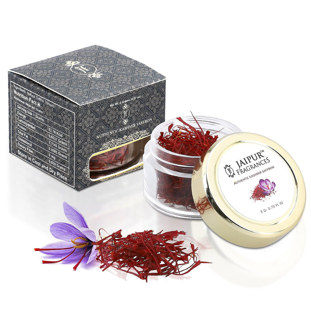 Certified 100% Pure - Natural KASHMIRI Mongra Grade Saffron - 2 GM