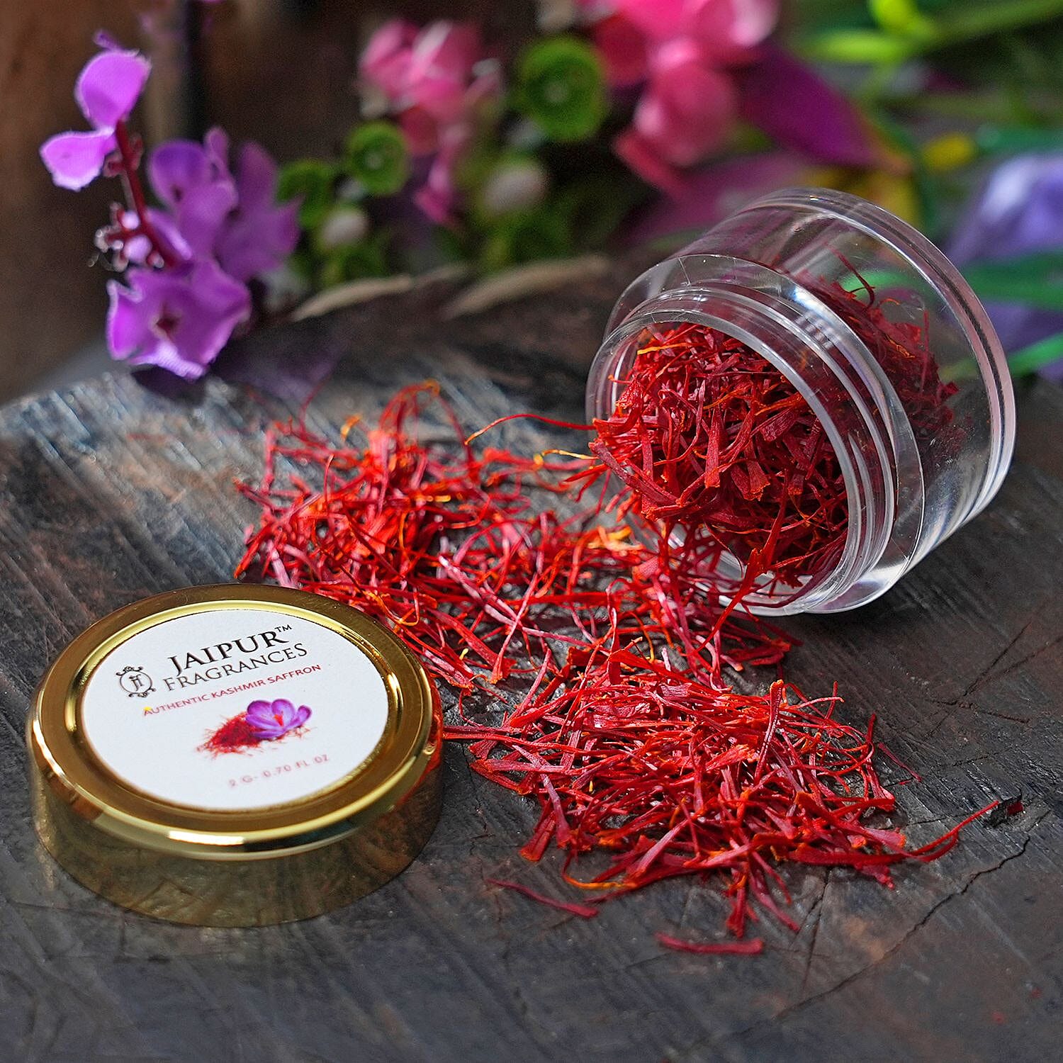 Certified 100% Pure - Natural KASHMIRI Mongra Grade Saffron - 2 GM