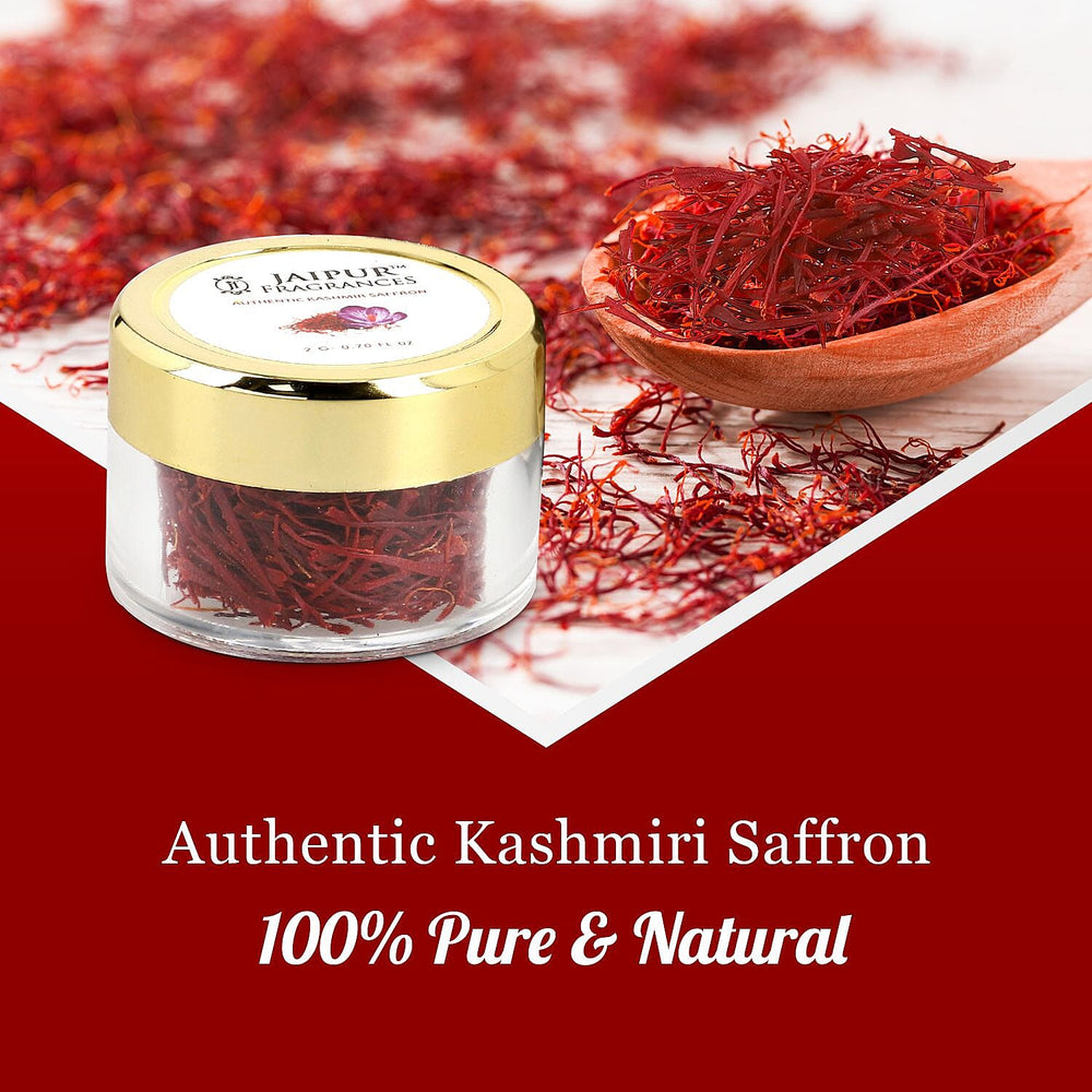 Certified 100% Pure - Natural KASHMIRI Mongra Grade Saffron - 2 GM