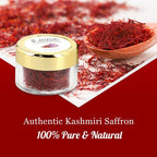 Certified 100% Pure - Natural KASHMIRI Mongra Grade Saffron - 2 GM