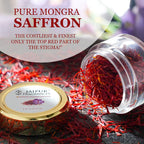 Certified 100% Pure - Natural KASHMIRI Mongra Grade Saffron - 2 GM