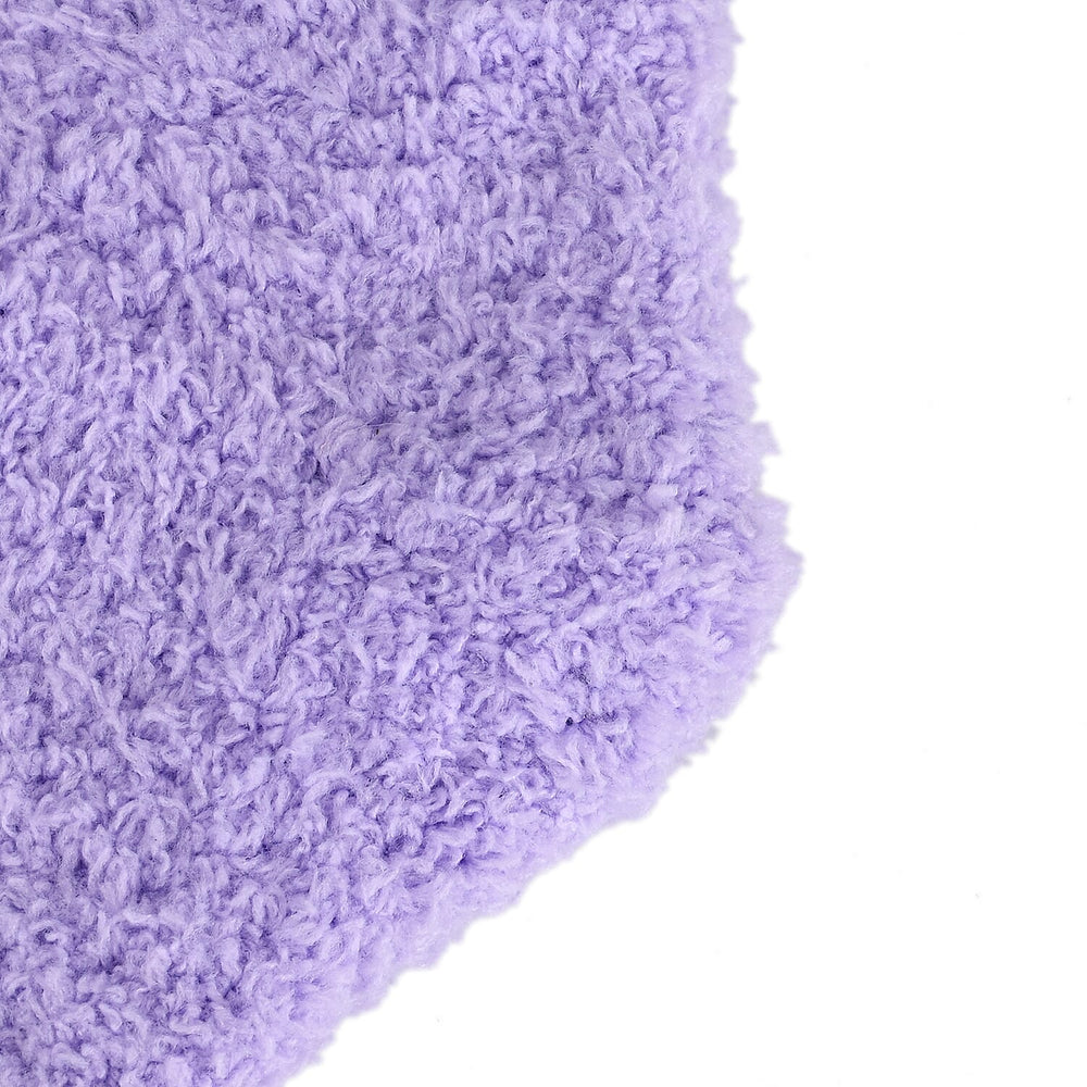 1000ML Hot Water Bag with Socks - Purple