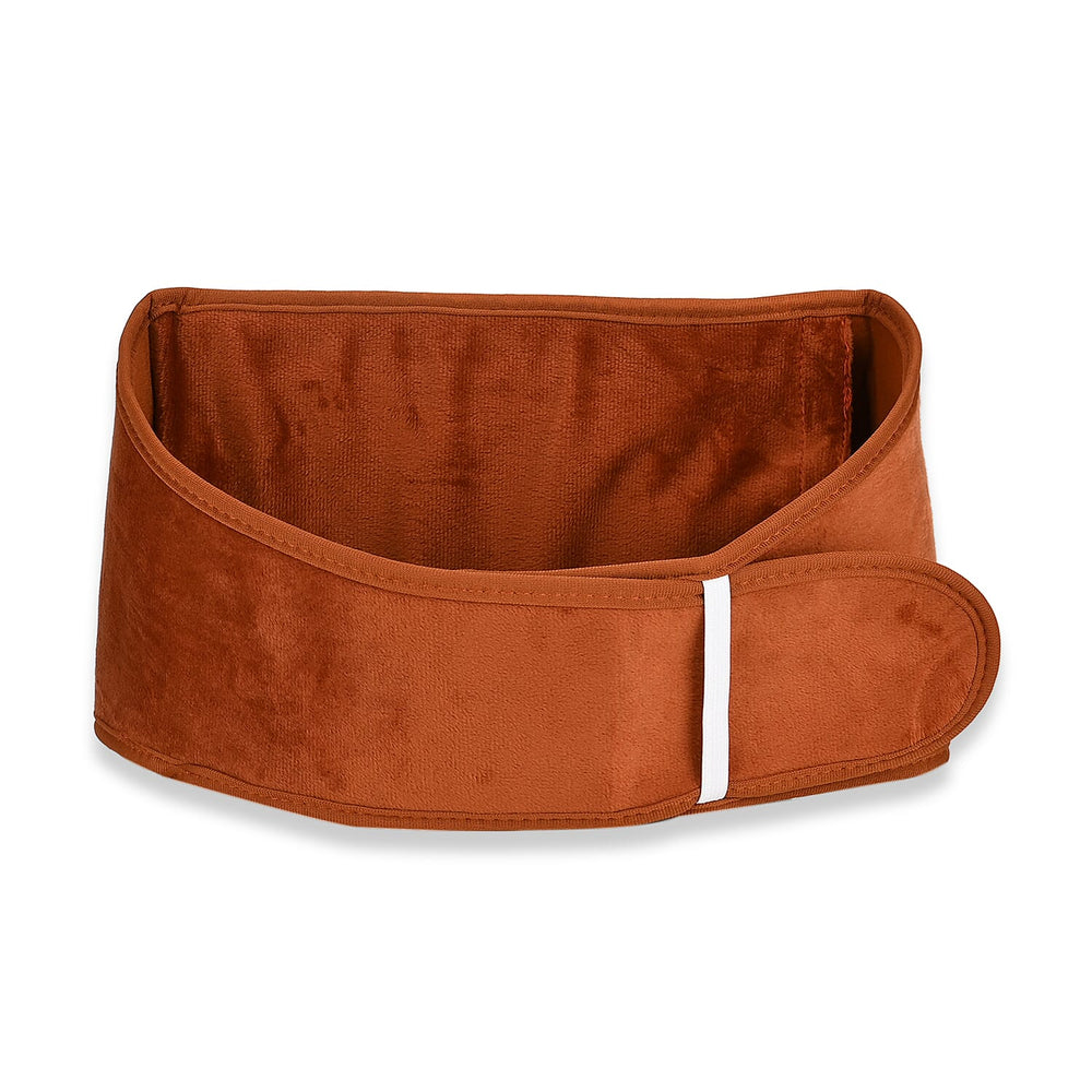 1000ml Fleece Hot Water Belt - Brown