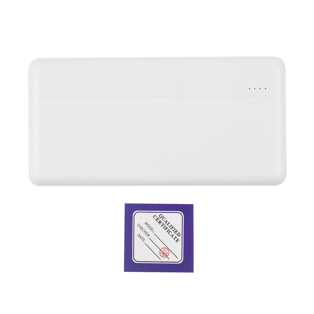 Sleek Design Powerbank 12000 MAH - White