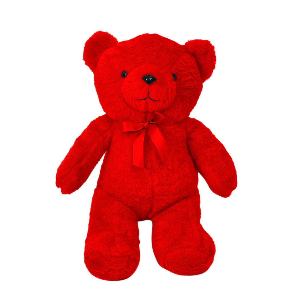 14.5 Inch Giant Stuffed Sitting Teddy Bear - Red