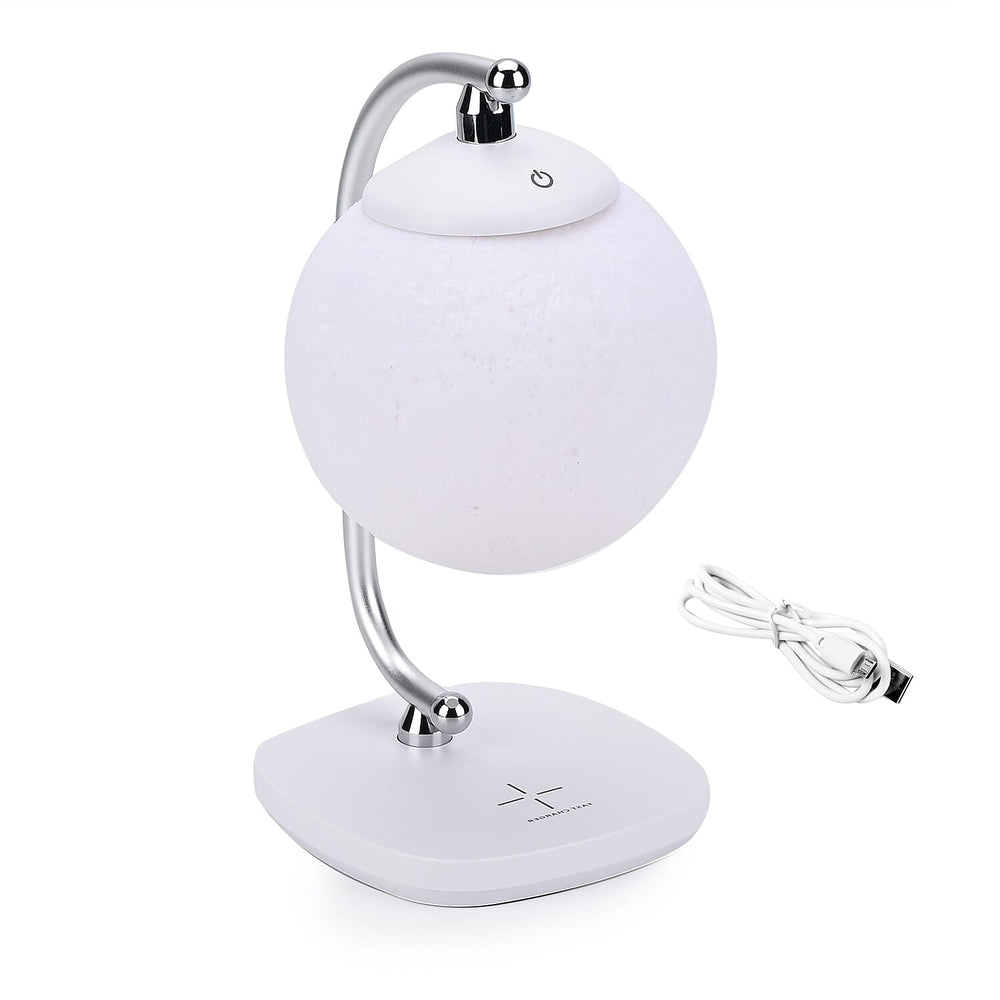 15W Wireless fast Charging Colour changing Moon Lamp