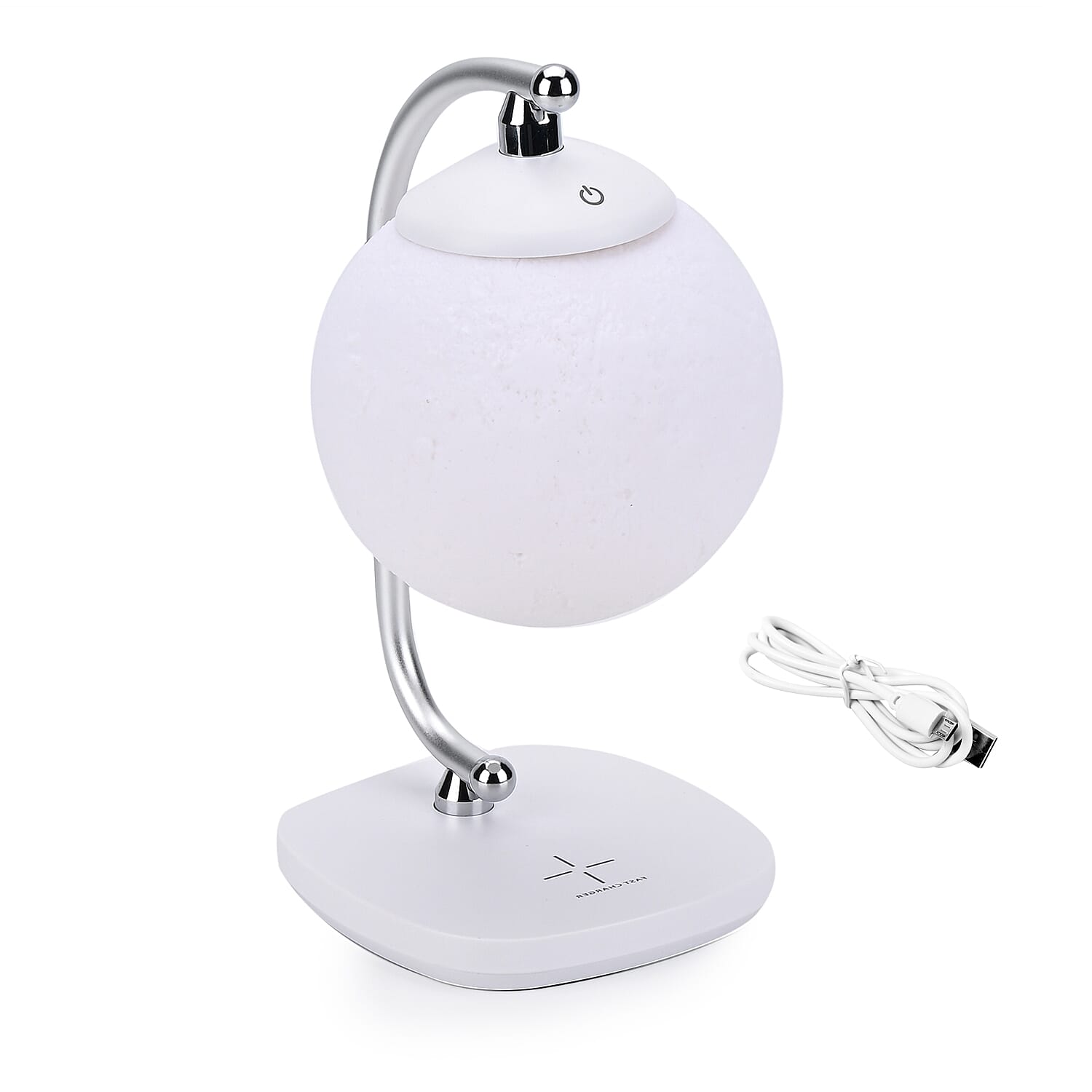15W Wireless fast Charging Colour changing Moon Lamp