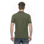 19V69 ITALIA by Alessandro Versace 100% Cotton Polo T-Shirt (Size XL) - Khaki