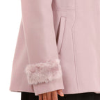 19V69 ITALIA by Alessandro Versace Faux Fur Jacket (Size M) - Pink