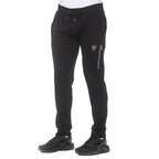 19V69 ITALIA by Alessandro Versace Zip Trim Jogger (Size XL) - Black