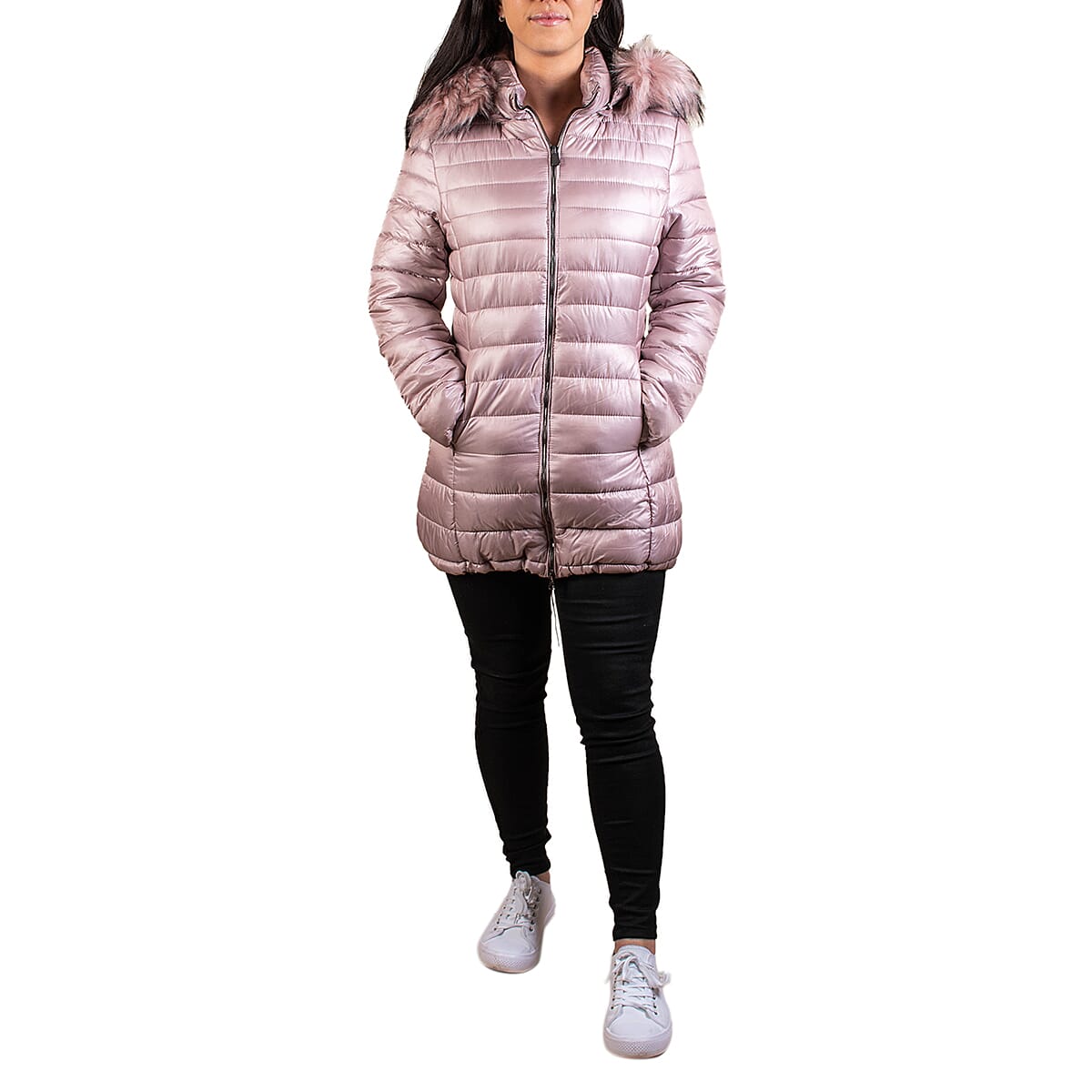 19V69 ITALIA by Alessandro Versace Jacket (Size L) - Dusty Pink