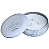 2 Pack- Ashland 3 Wick Tin Candle - Eucalyptus - Sage (312g)