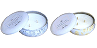 2 Pack Ashland 3 Wick Tin Candle - Twilight - Currant and Grapefruit and Honey, 11oz (312g)