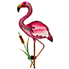2 Pack - Decorative Flamingo Ornament LED Solar Metal Garden Stick GL1044EZ (24 x 98cm) - Multi Colour