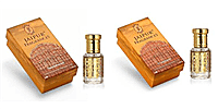 2 Pack Jaipur Fragrances Bank Holiday Bonanza Deal -  100% Natural Concentrated Perfume - 5ml Frangipani and Sandalwood