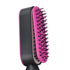 Bliss - Beyond CleanGlide Self Cleaning Hair Brush - 2 Piece Set - Black - Purple