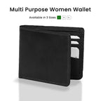 2 Piece Set - ASSOTS LONDON Mens 100% Genuine Leather Belt and RFID Wallet (Size- M, 29-33inch) - Black
