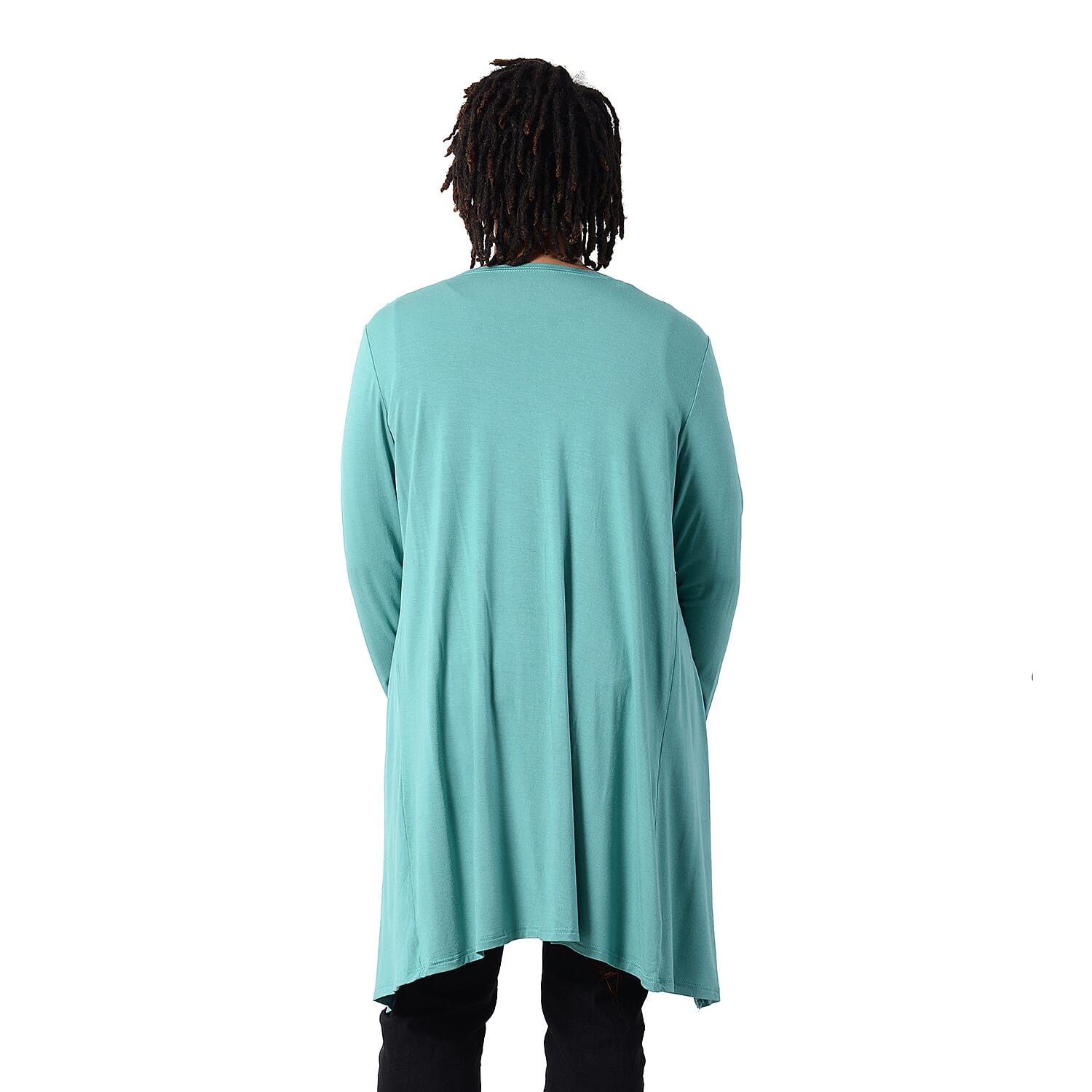 2 Piece Set - Matching Cardigan and Tank Top (Size L,16-18) - Green