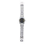 2 Piece Set - Merino Wool - Silk Scarf (200x60) and Watch in a Gift Box - Black