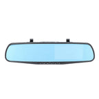 2 Piece Set - Rear View Mirror with Back Camera (Functions Incl. G-Sensor, Motion Detection and Cyclic Recording)