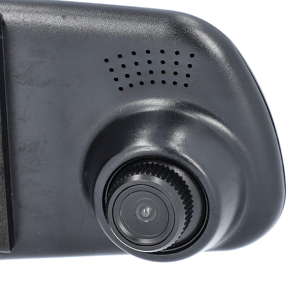 2 Piece Set - Rear View Mirror with Back Camera (Functions Incl. G-Sensor, Motion Detection and Cyclic Recording)