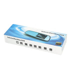 2 Piece Set - Rear View Mirror with Back Camera (Functions Incl. G-Sensor, Motion Detection and Cyclic Recording)