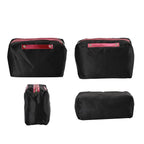 Hong Kong Closeout Genuine Leather Tote Bag with Detachable Zipped Lining - Metallic Red