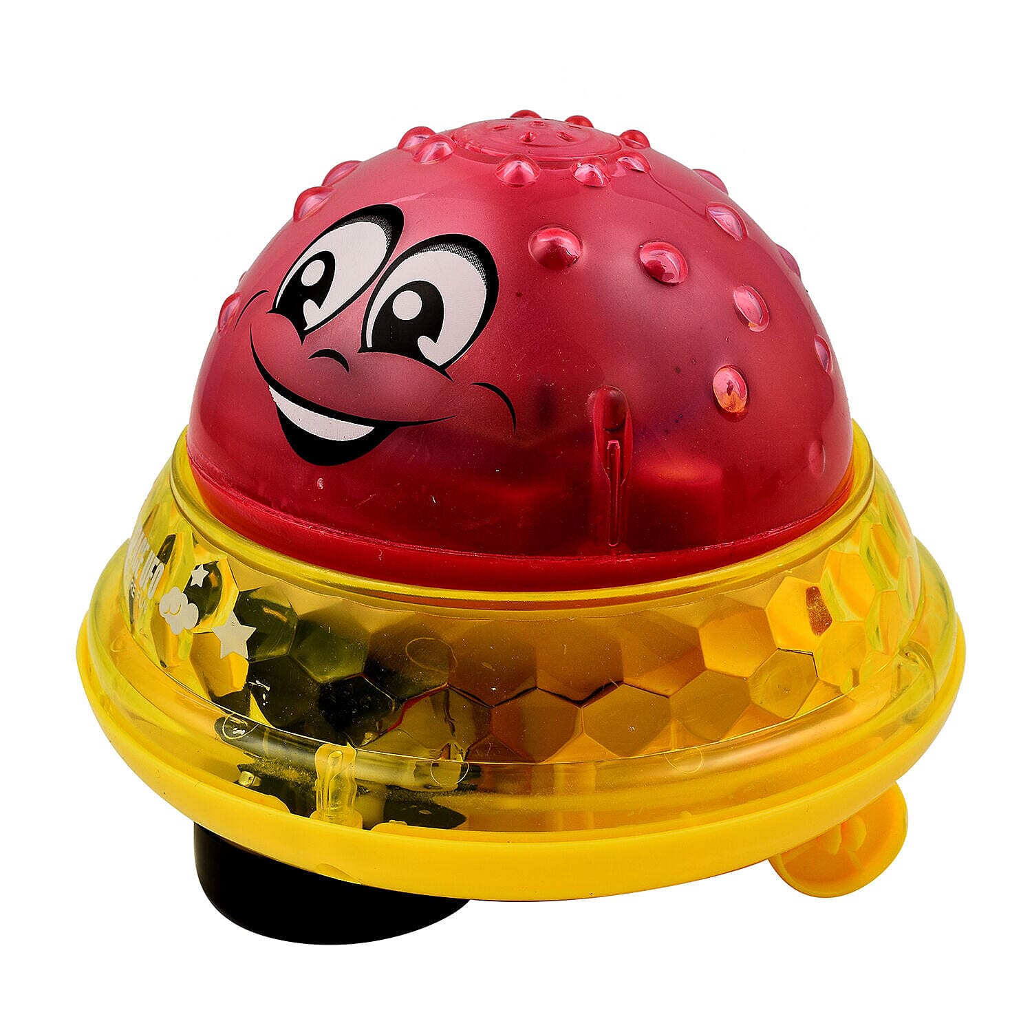 2 in 1 Spray Water Toy with Music - Light - Red