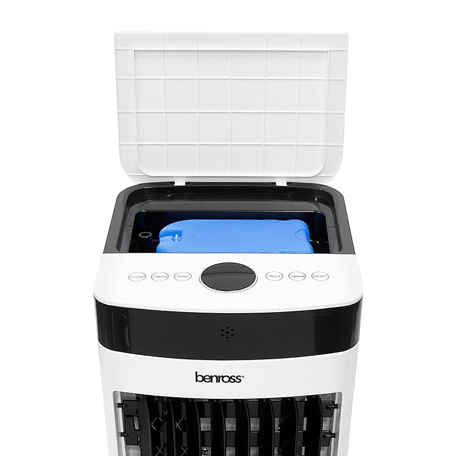 2 in 1 Digital Air Cooler with Remote (Size 24x58 cm) - White