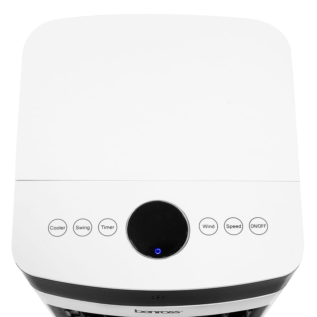 2 in 1 Digital Air Cooler with Remote (Size 24x58 cm) - White