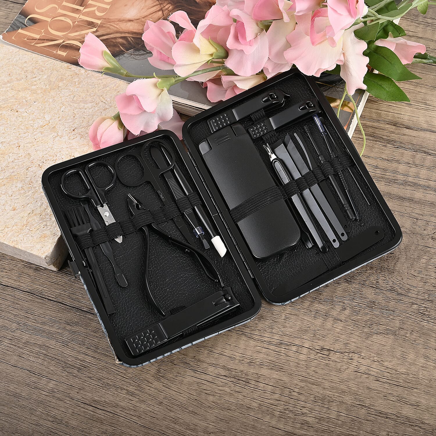20 in 1 Professional Manicure Kit - Pink