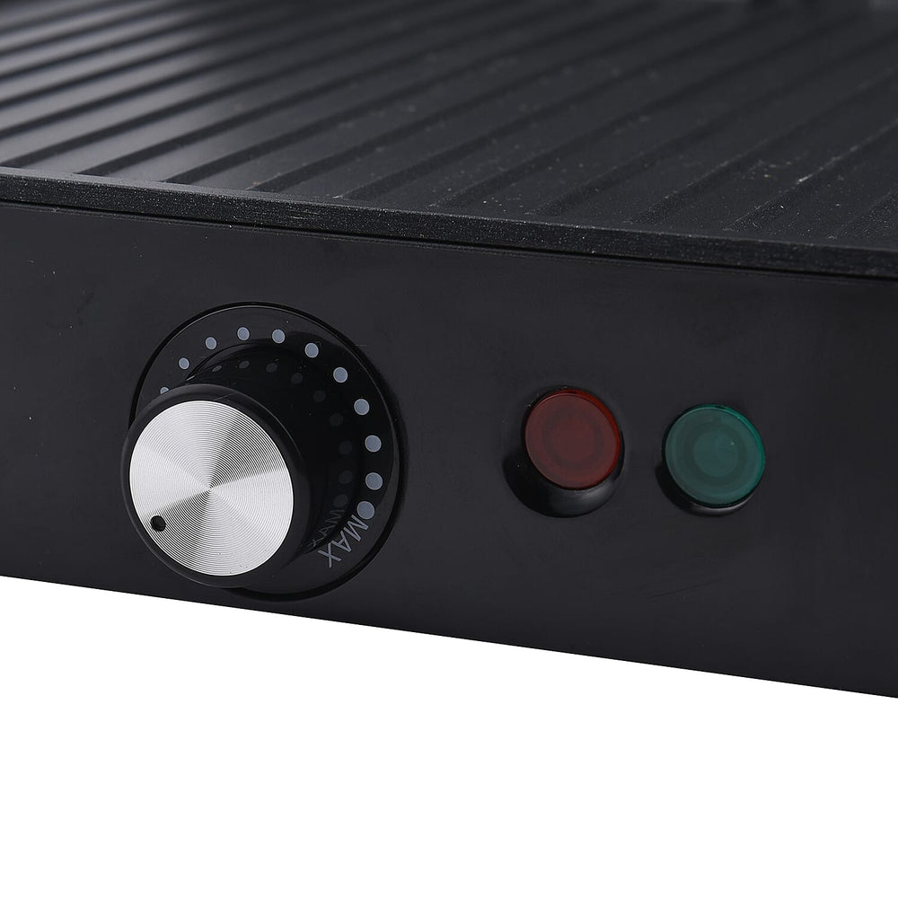 Homesmart - Low Fat Health Grill 180 Degree Grill with Temperature Control - 2000W