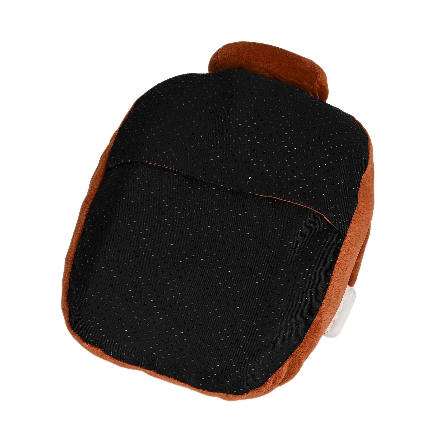 Huge Fluffy Warm Fleece Lined Multi Purpose Hot Water Bottle for your Hands, Feet- 2000ml Brown