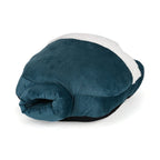 Huge Fluffy Warm Fleece Lined Multi Purpose Hot Water Bottle for your Hands, Feet- 2000ml - Green