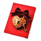 24K Yellow Gold (99.9% Purity) Lock and Key Collectable, Gold Wt.10 Mg.