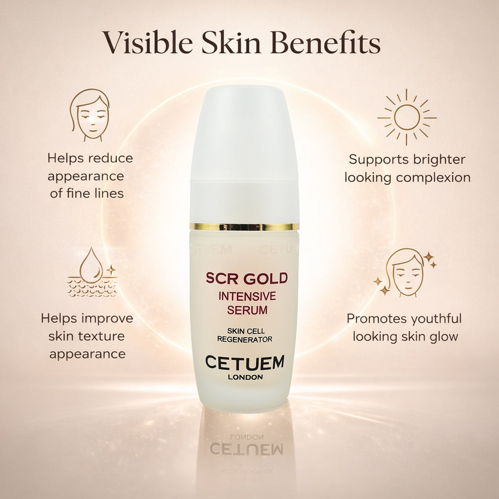 Cetuem - SCR Gold Anti-Ageing, Anti-Oxidant Gold Regenerator Serum - 50ml_2912905_3