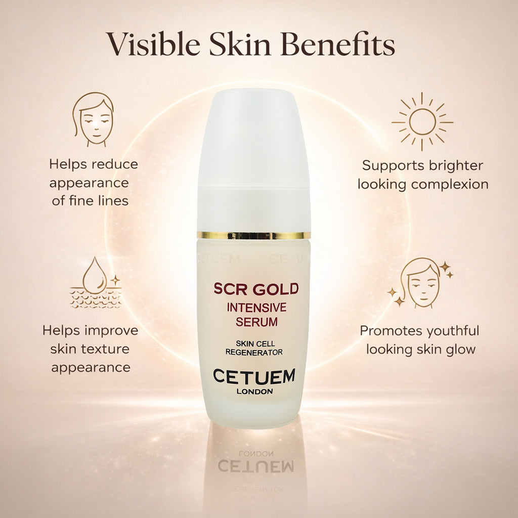 Cetuem - SCR Gold Anti-Ageing, Anti-Oxidant Gold Regenerator Serum - 50ml_2912905_3