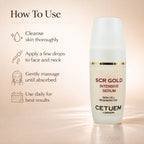 Cetuem - SCR Gold Anti-Ageing, Anti-Oxidant Gold Regenerator Serum - 50ml_2912905_4